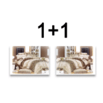 1+1 Спално бельо от 3 части Иън