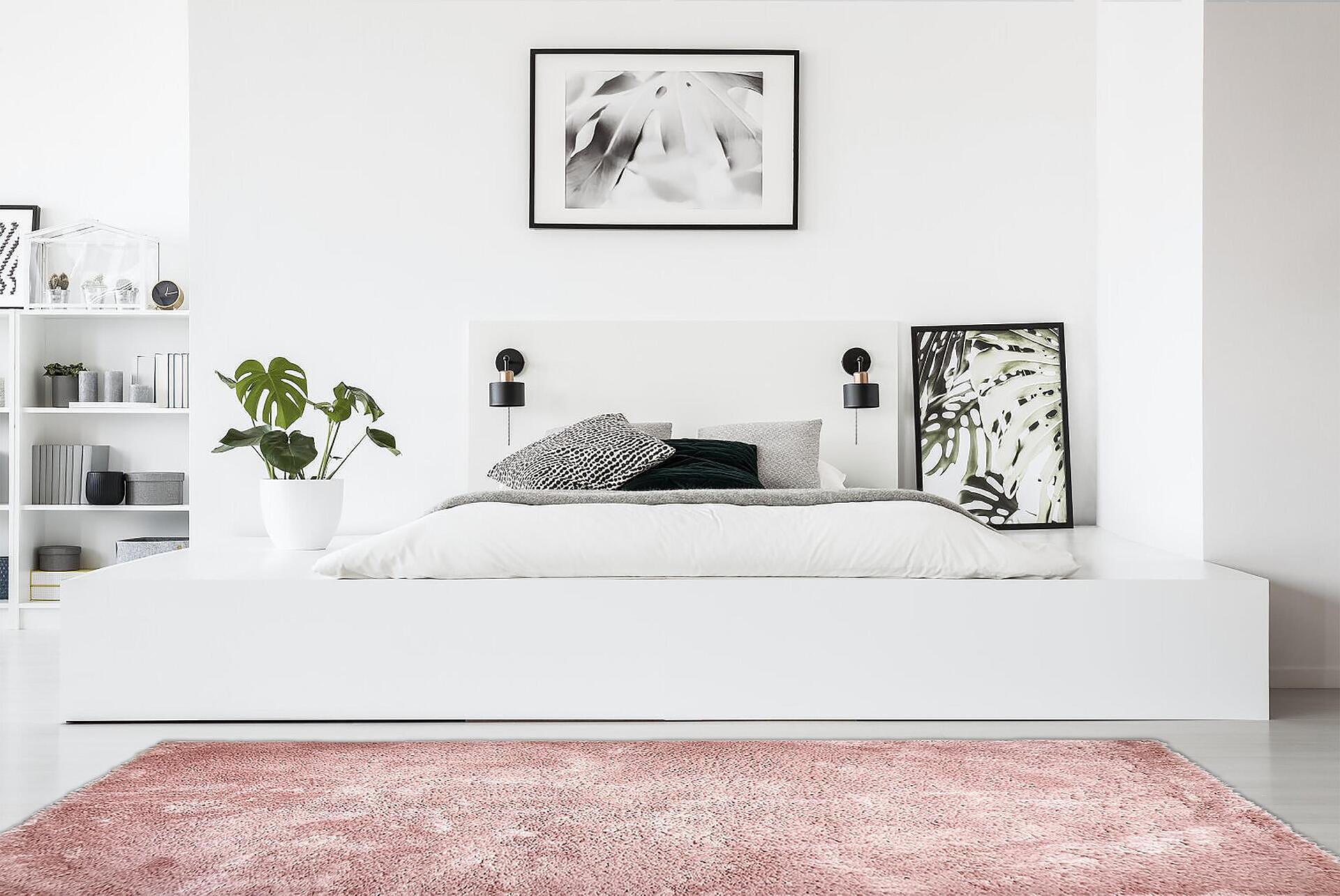 MODERN CANVAS RUG, POWDER COLOR - PL564 МОДЕРЕН КИЛИМ КАНВАС ПУДРА-PL564 - Image 1