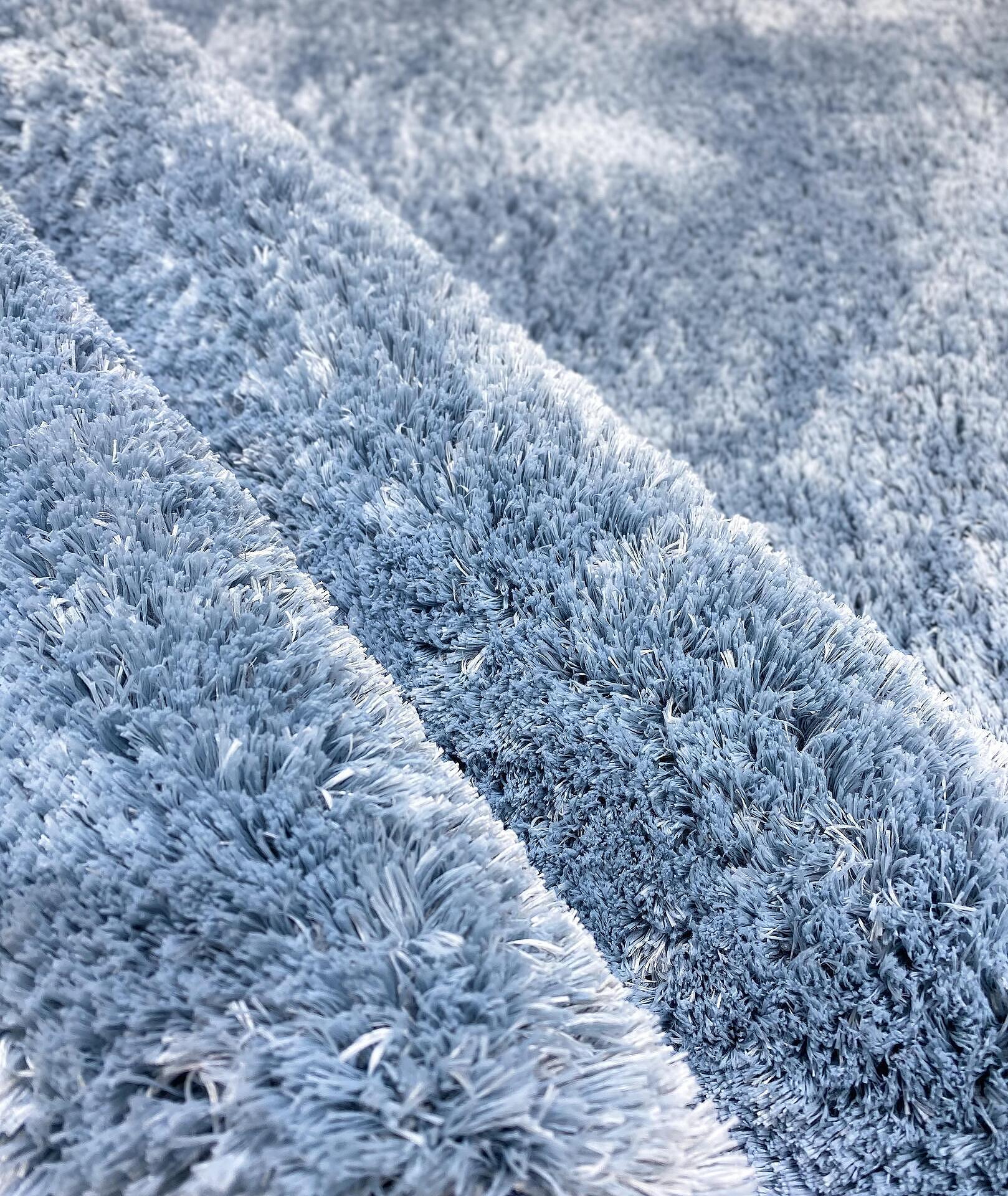 MODERN BLUE CANVAS RUG МОДЕРЕН КИЛИМ КАНВАС СИН - Image 1