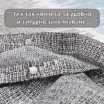 СПАЛНО БЕЛЬО РАНФОРС, 100%ПАМУК - МЕРК - Изображение 5